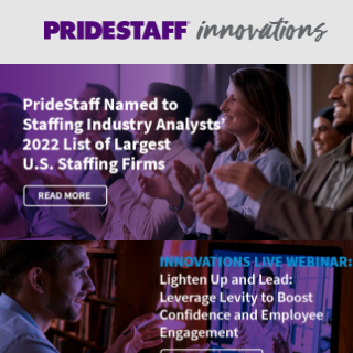 PrideStaff Named to Staffing Industry Analysts' 2022 List of Largest Staffing Firms